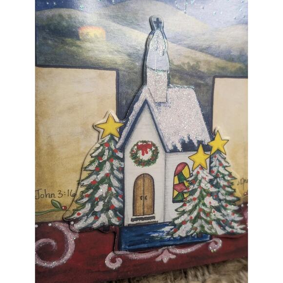 Christmas Tree Shops Church Christmas Cards 20 Cards & Envelopes - 6” X 8” New! - Picture 2 of 8
